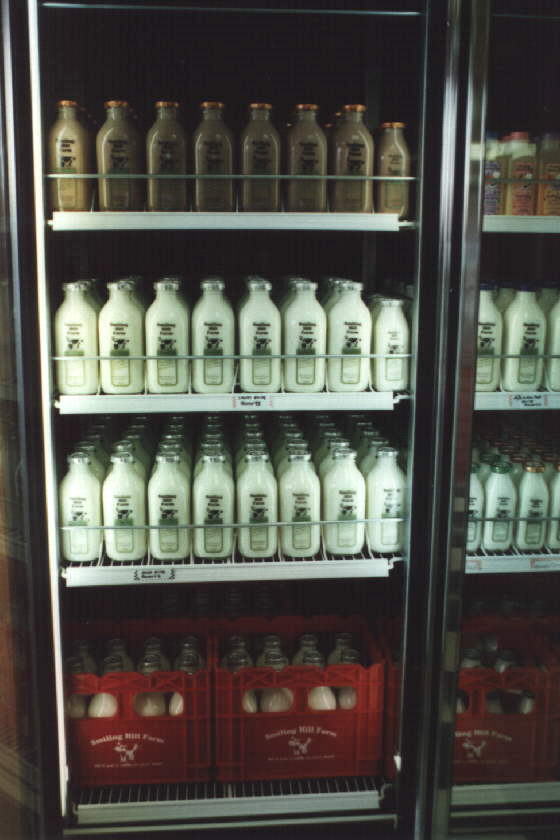 The Cooler In The Dairy Store